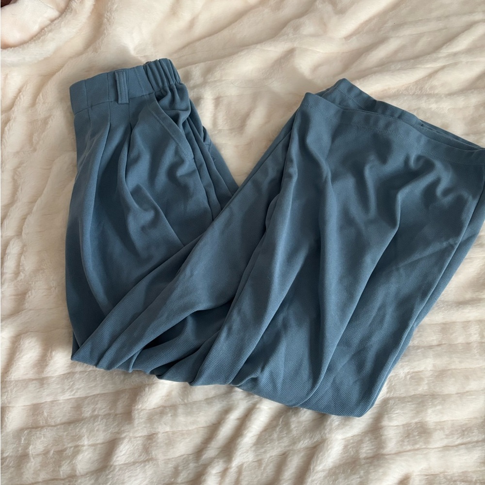 HALARA Women's Wide Leg Pants in Blue